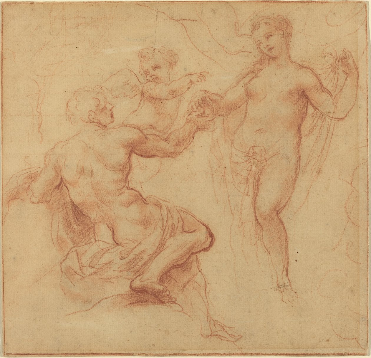 Paris tildeler eplet til Venus av Francesco Albani