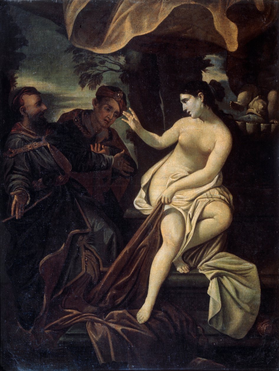 Susanna og de eldste. av Francesco Albani