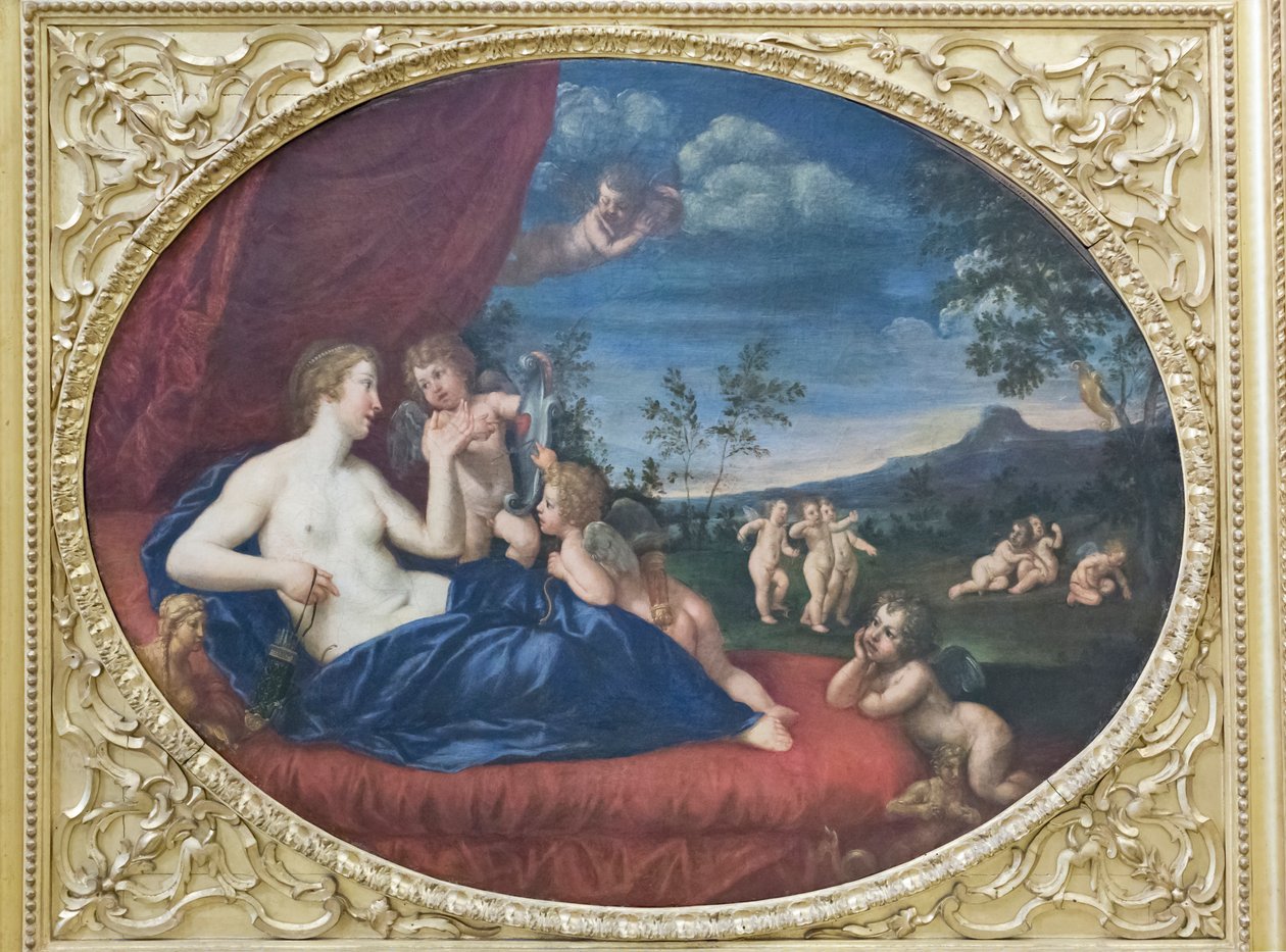 Venus og Cupids av Francesco Albani