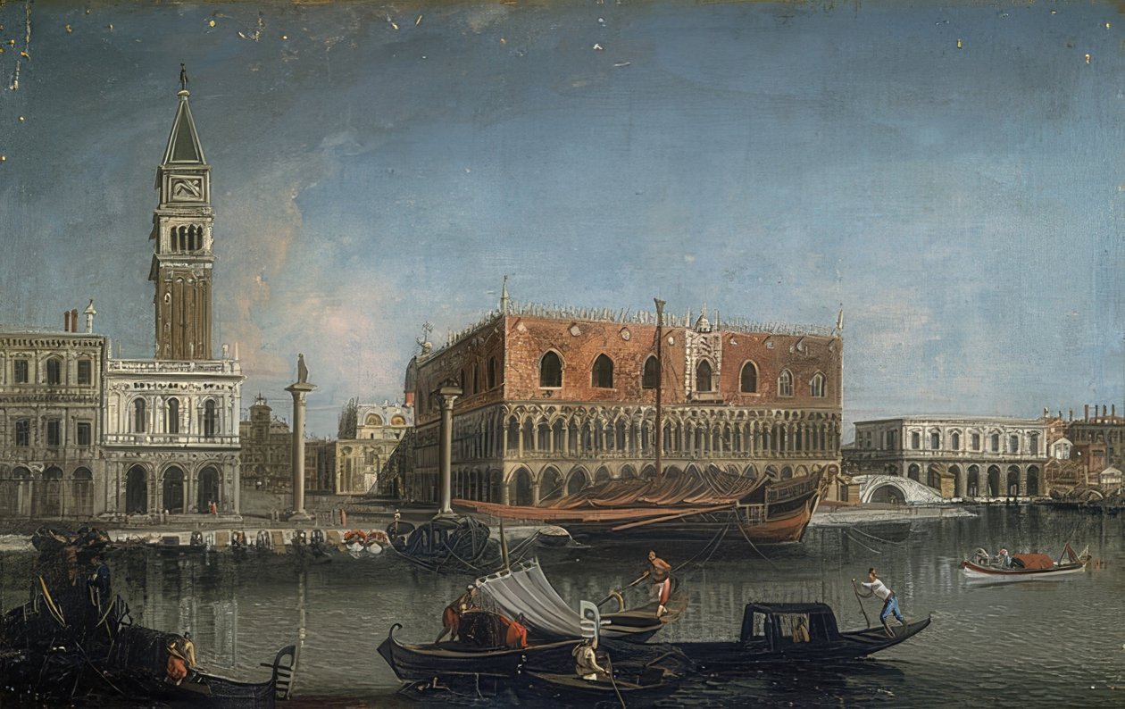 Ducal Palace. Ca. 1735-1740 av Francesco Albotto