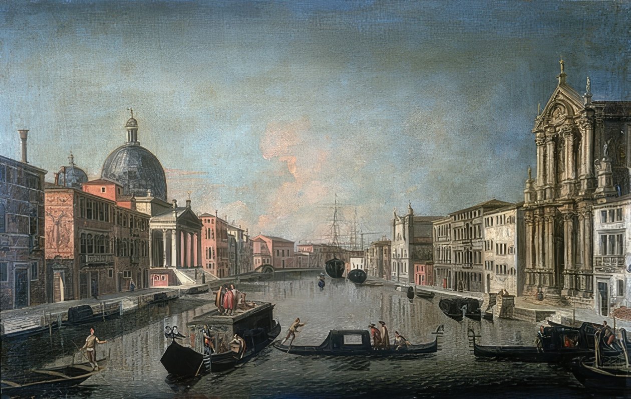 Santa Maria degli Schiavoni. ca. 1735-1740 av Francesco Albotto