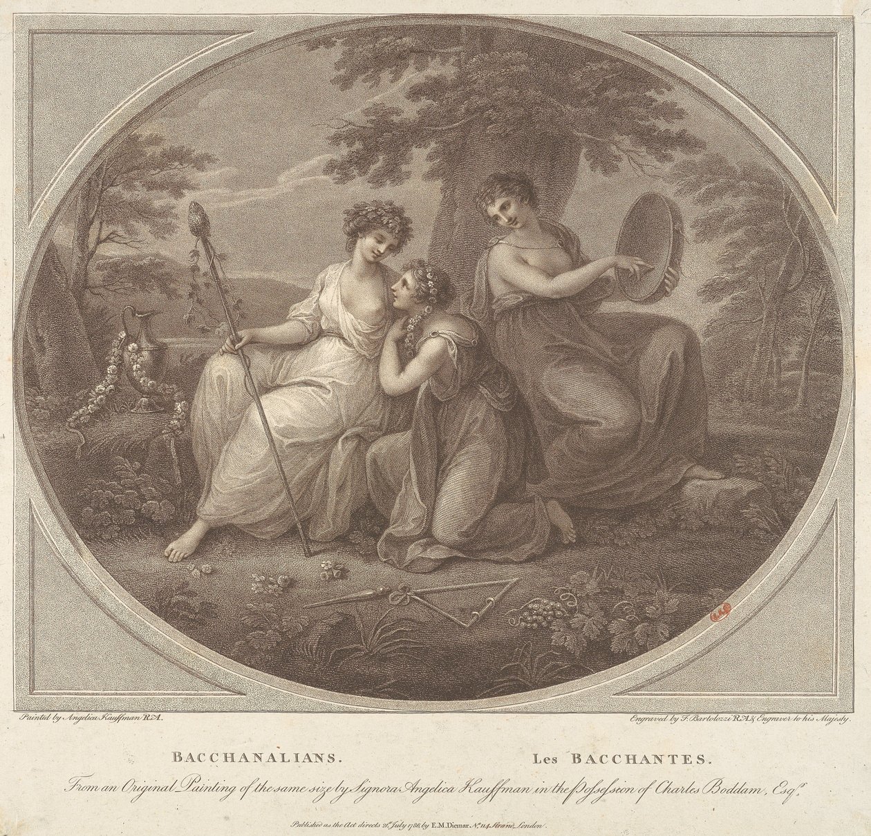 Bakkanter av Francesco Bartolozzi