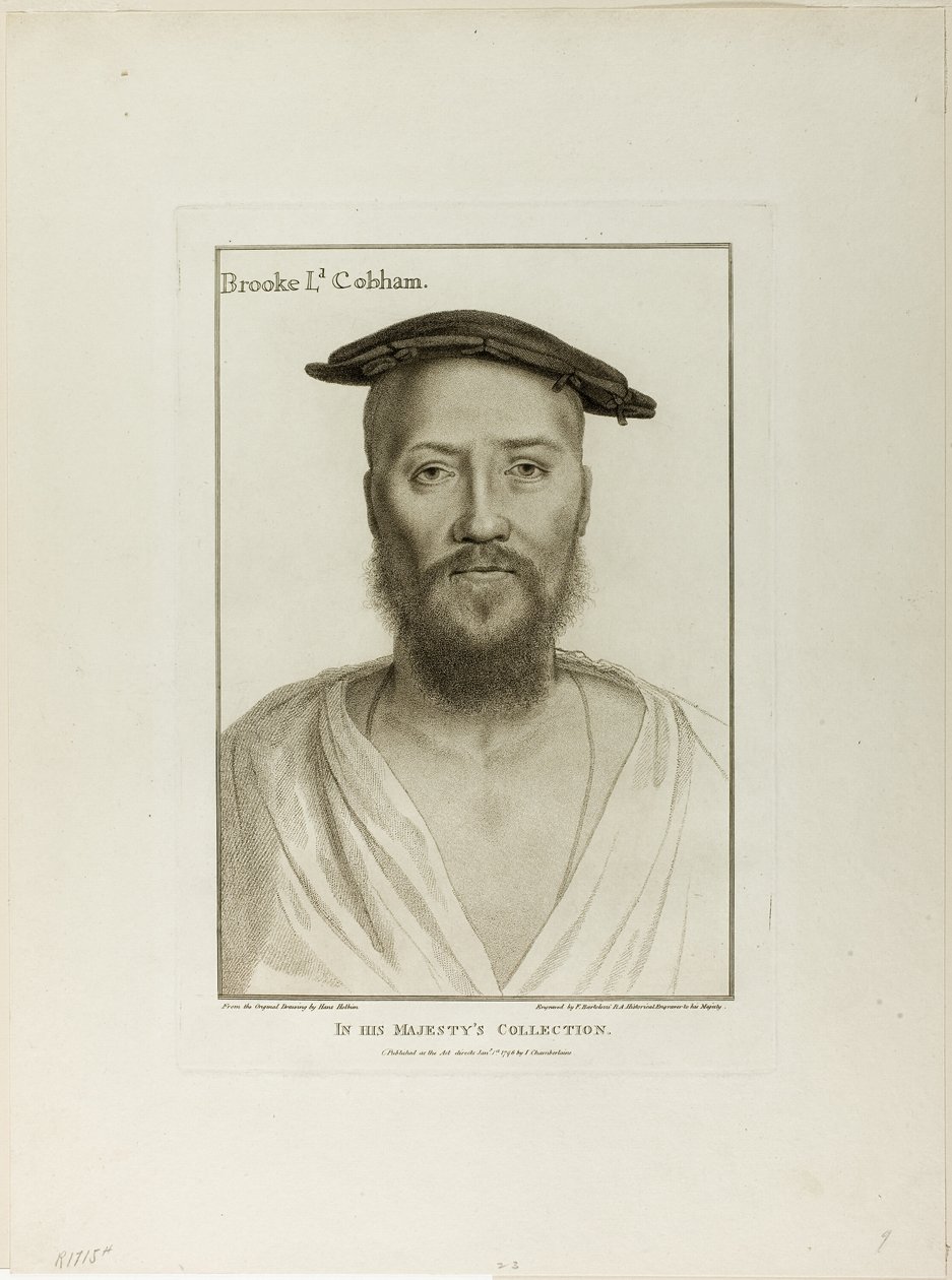 Brooke Lord Cobham av Francesco Bartolozzi