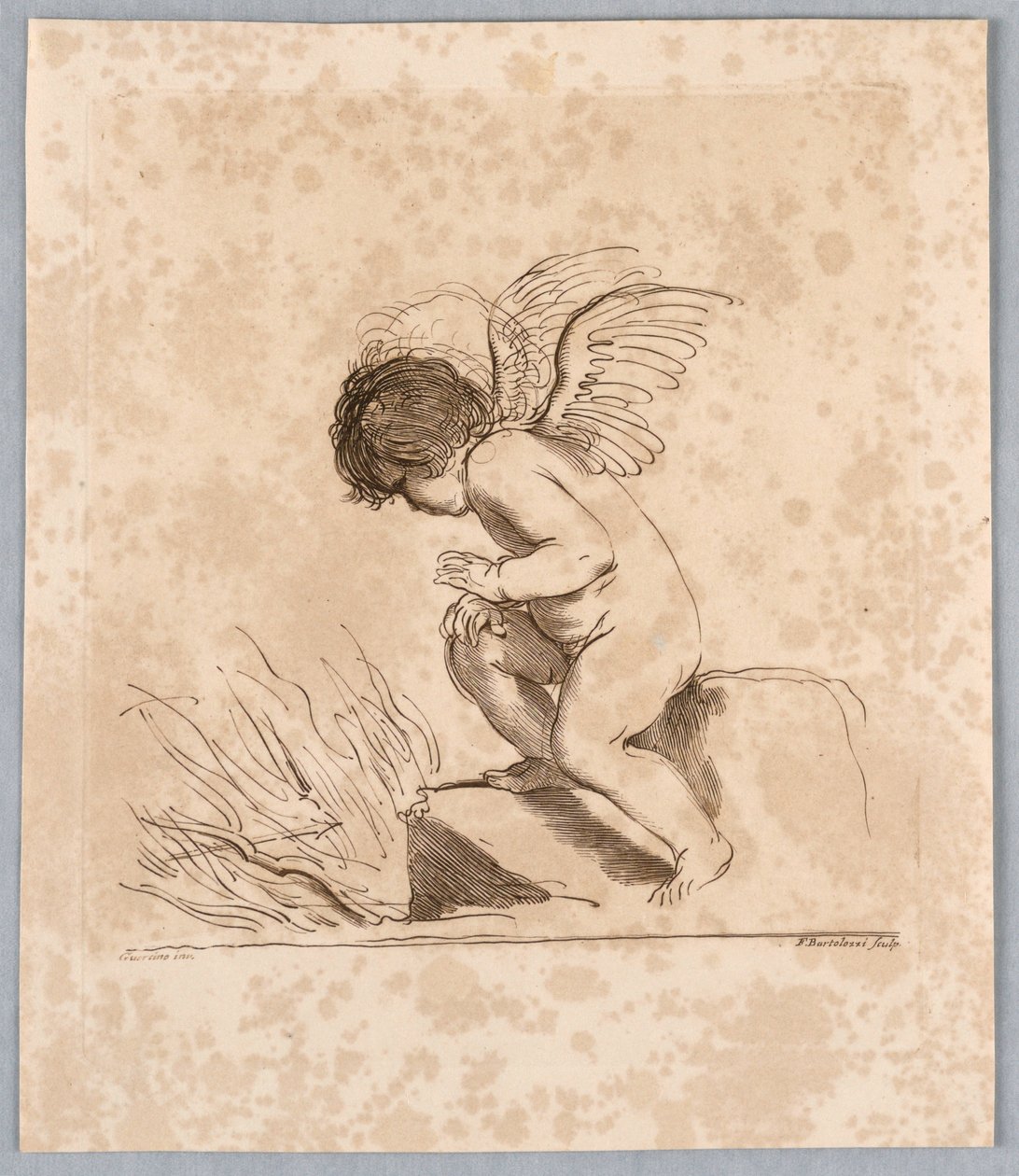 Amor med dart av Francesco Bartolozzi