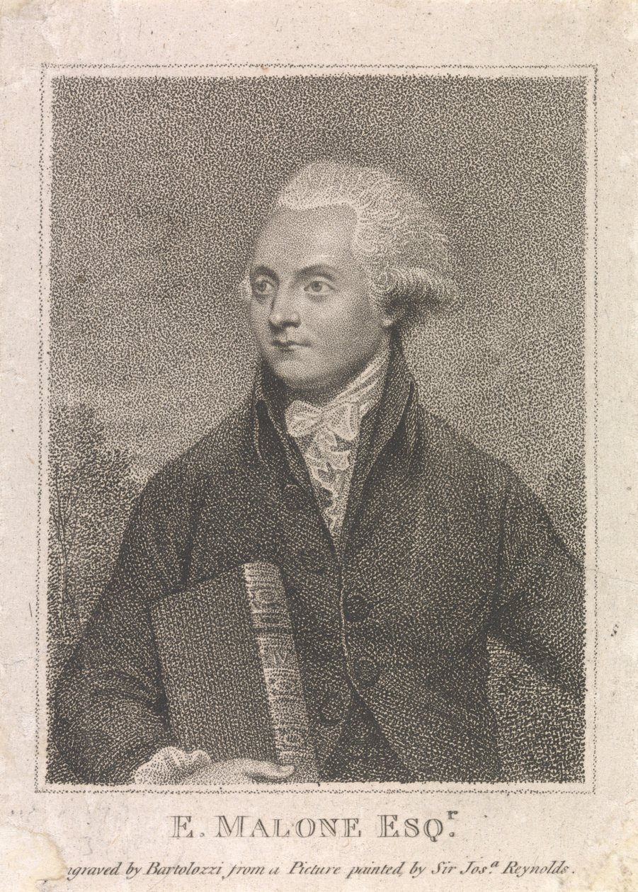 E. Malone, Esqr. av Francesco Bartolozzi