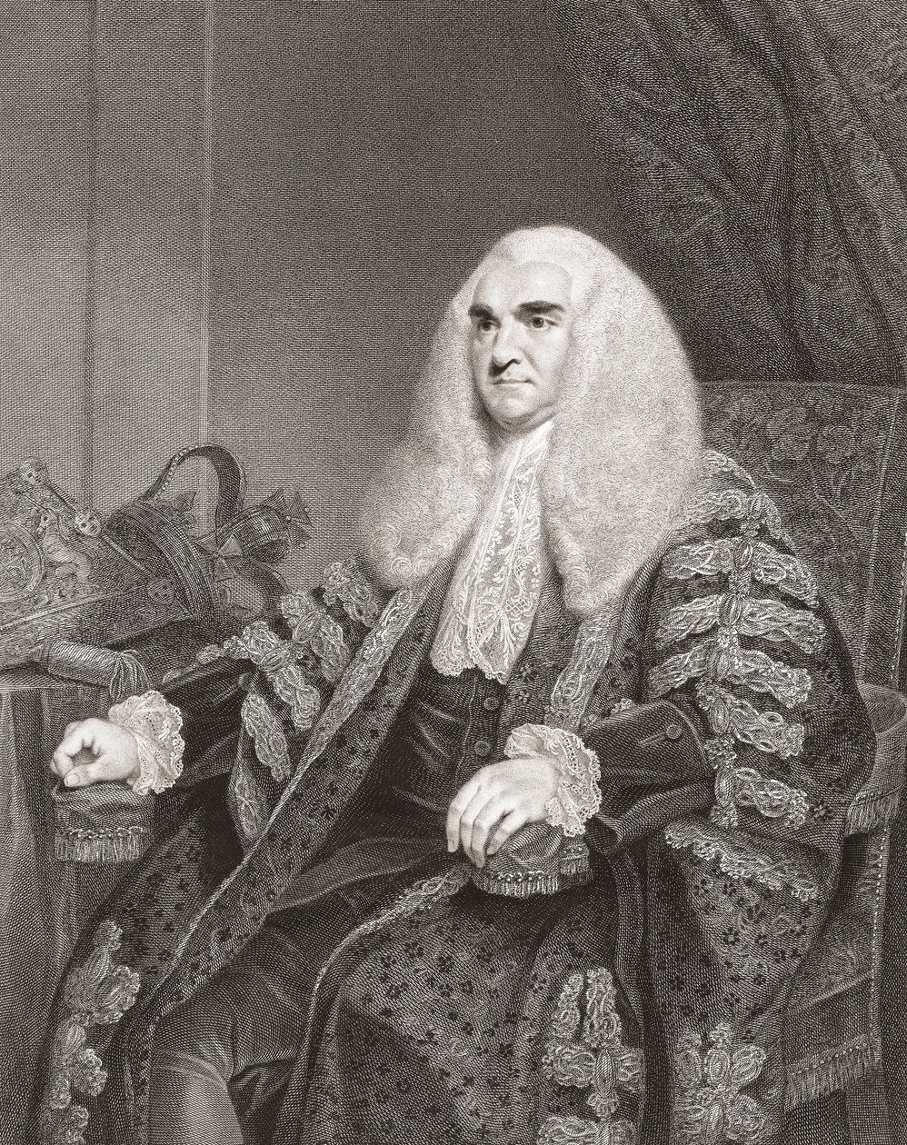 Edward Thurlow av Francesco Bartolozzi