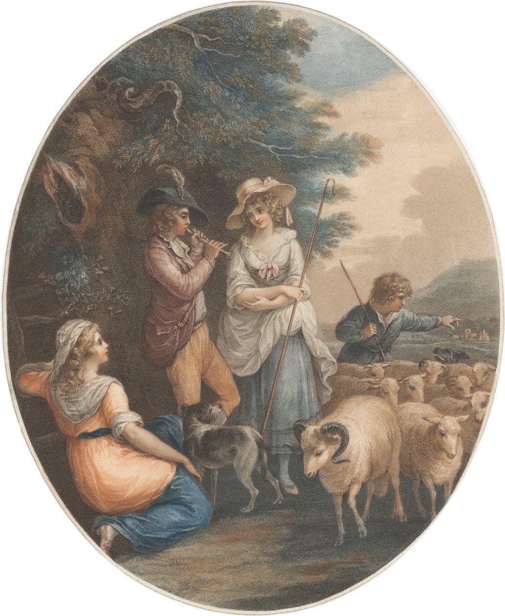 Kveld av Francesco Bartolozzi