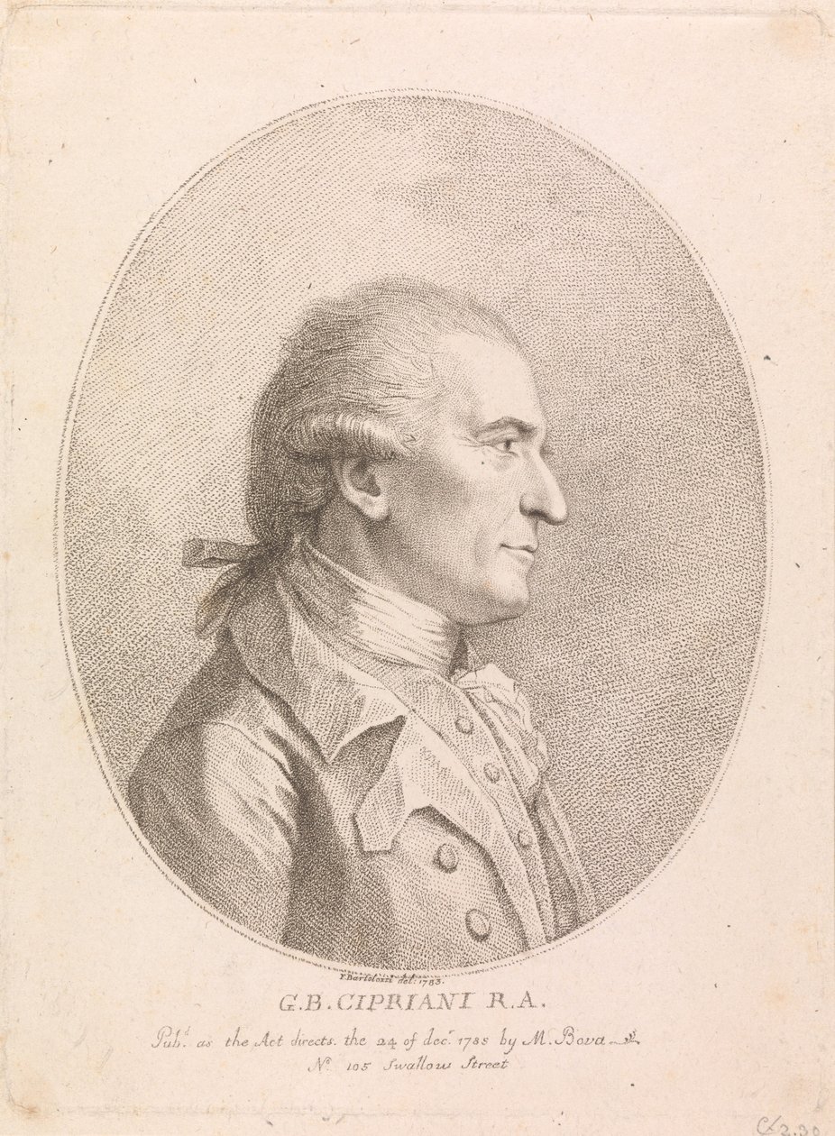 G. B. Cipriani, RA av Francesco Bartolozzi