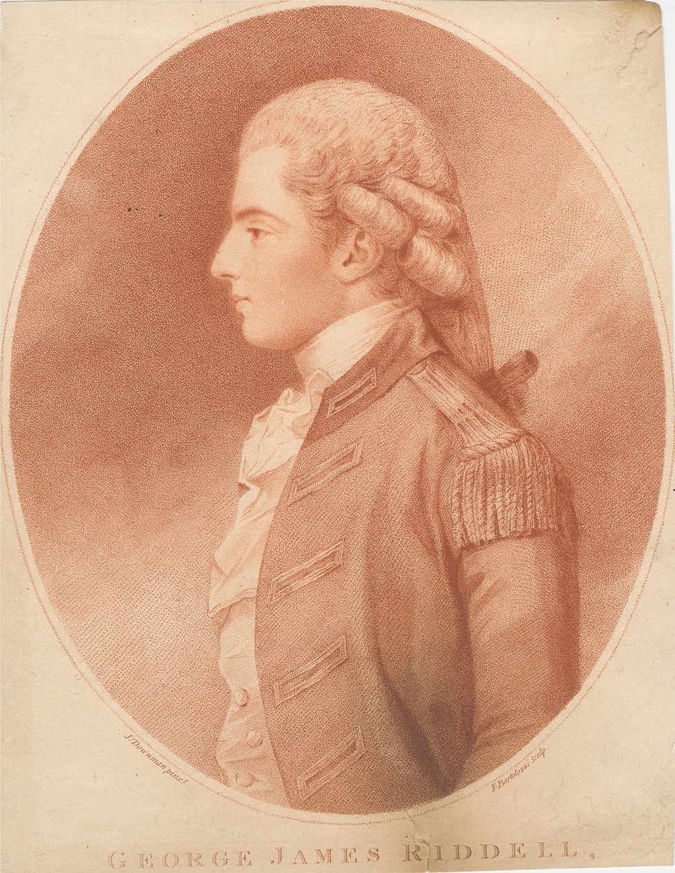 George James Riddell av Francesco Bartolozzi