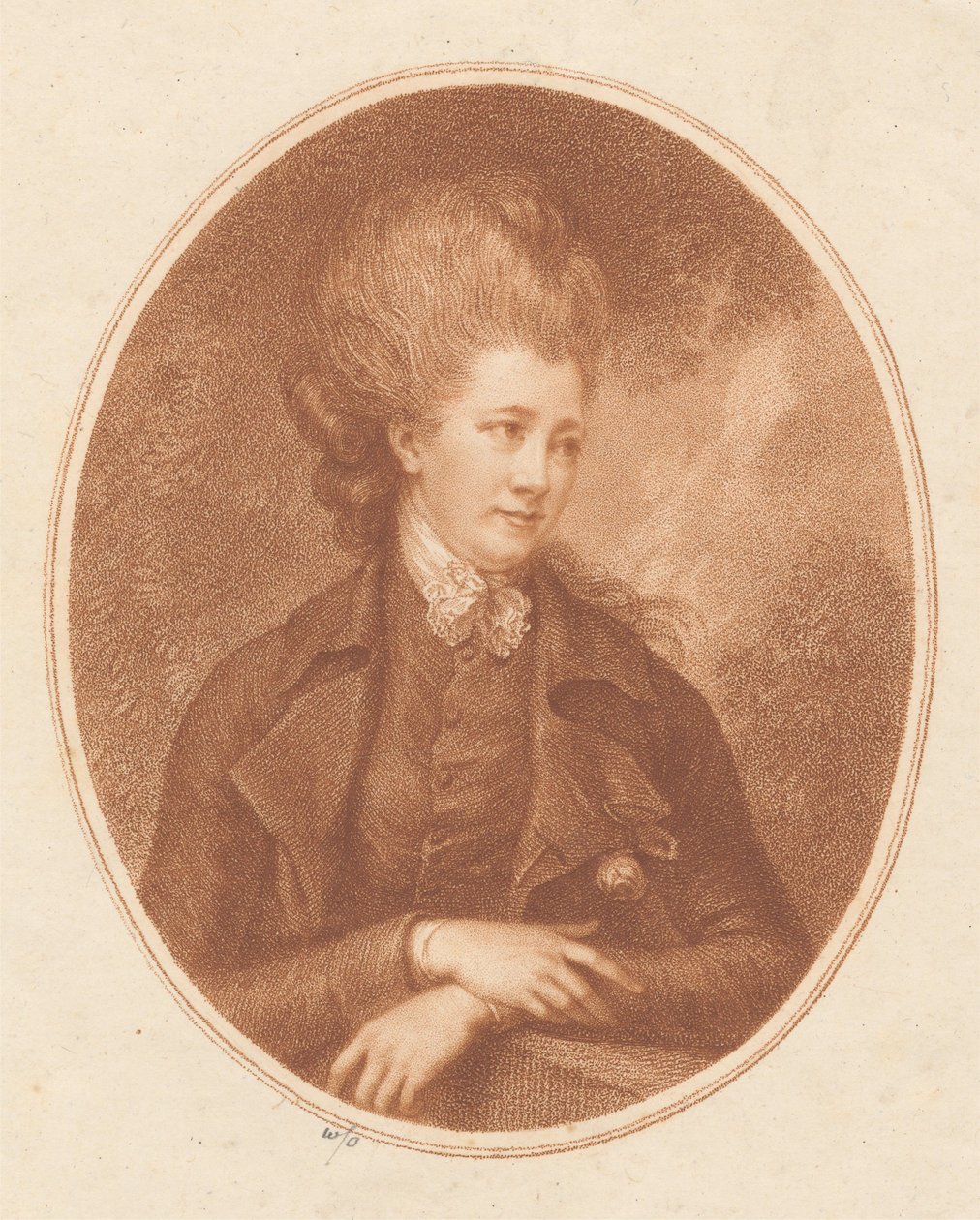 Georgiana, grevinne Spencer av Francesco Bartolozzi