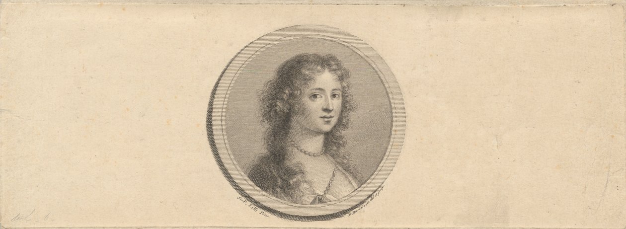 Lady Gertrude, marki av Halifax av Francesco Bartolozzi