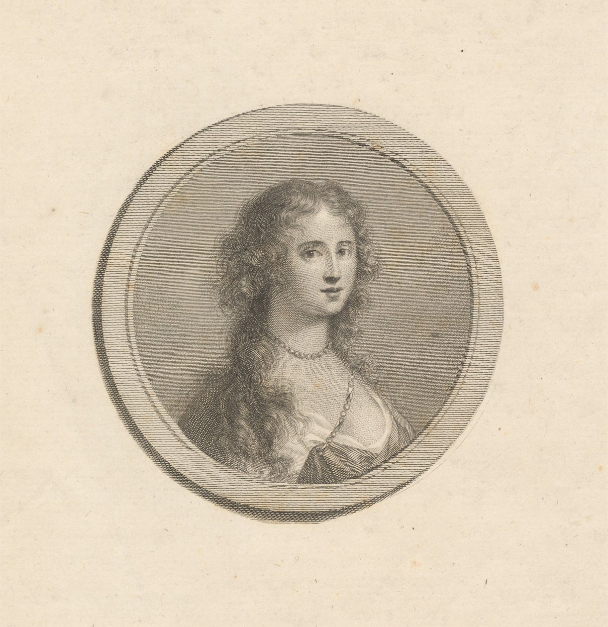 Lady Gertrude, marki av Halifax av Francesco Bartolozzi