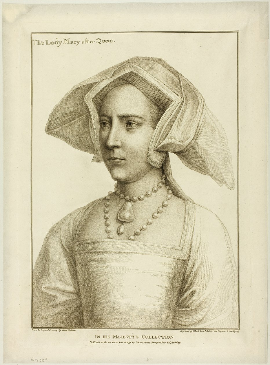 Lady Mary av Francesco Bartolozzi