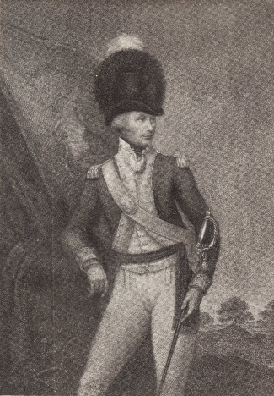 Oberstløyt Cox, Bloomsbury Volunteers, 1700-tallet, 1909 av Francesco Bartolozzi
