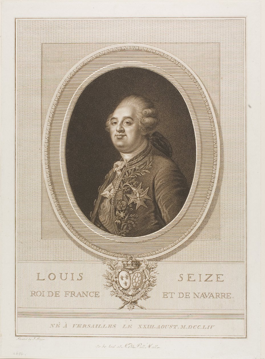 Louis Seize av Francesco Bartolozzi