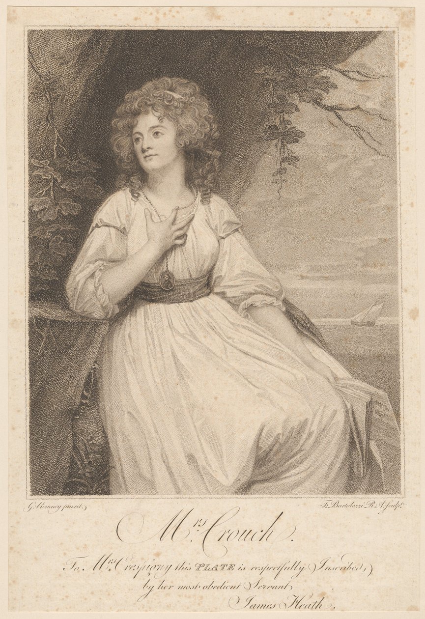 Frøken Anna Crouch av Francesco Bartolozzi
