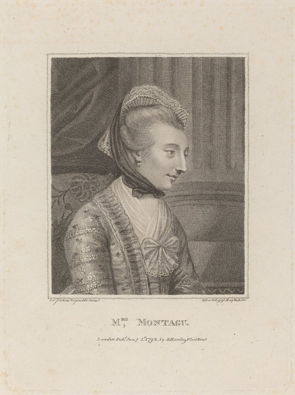 Fru Montague, 1792. av Francesco Bartolozzi