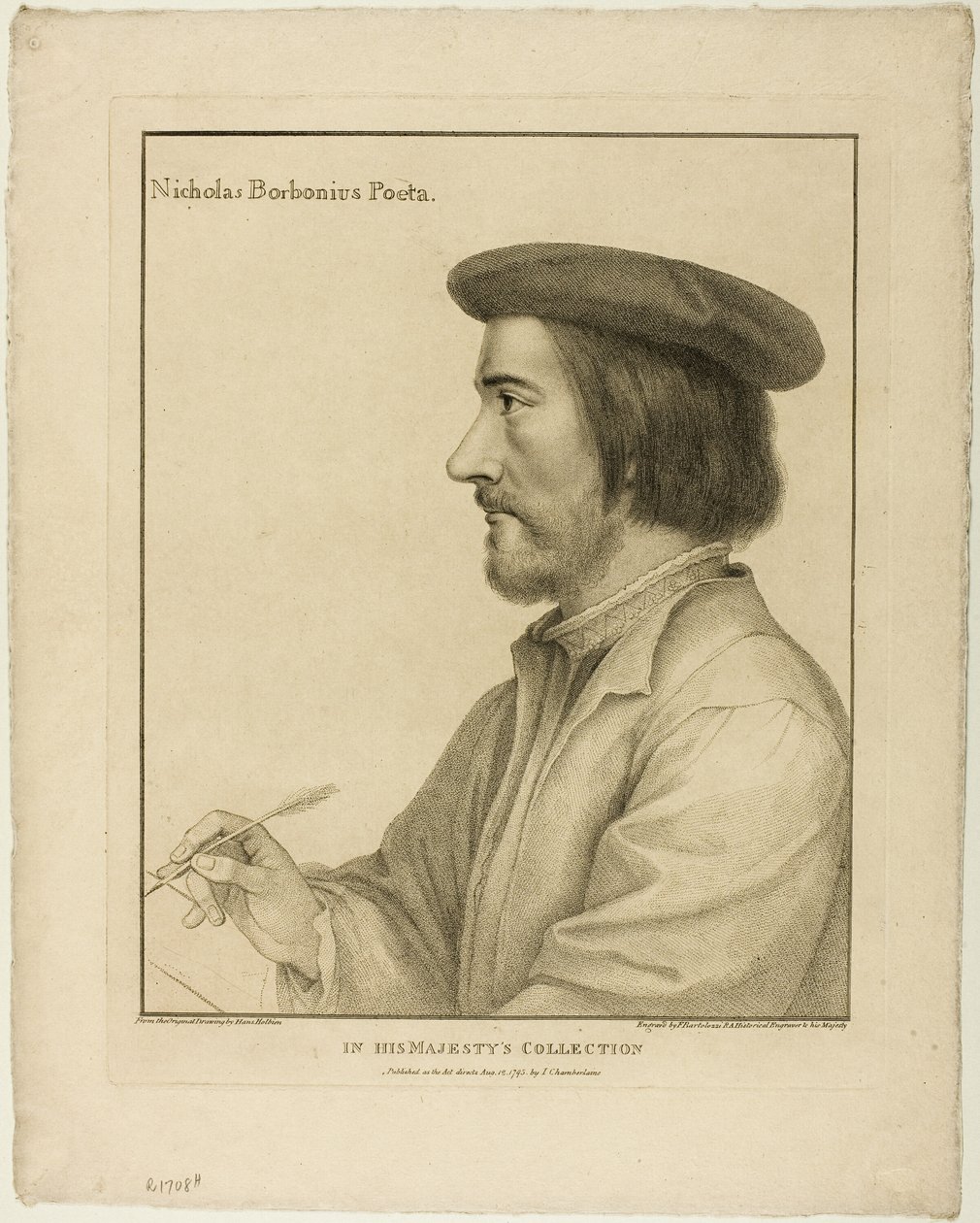 Nicholas Bourbon av Francesco Bartolozzi
