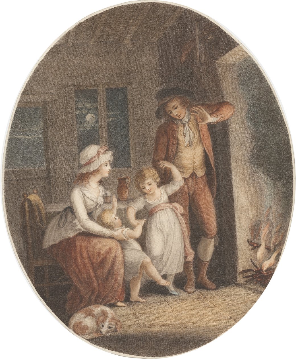 Natt av Francesco Bartolozzi