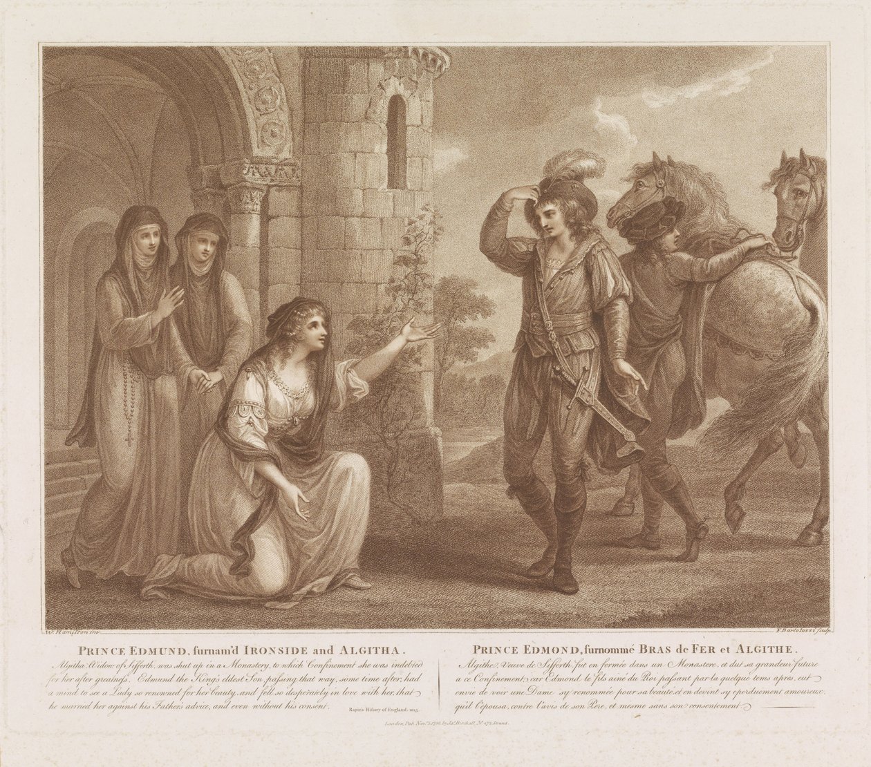 Prins Edmund og Algitha Prins Edmund, furnam