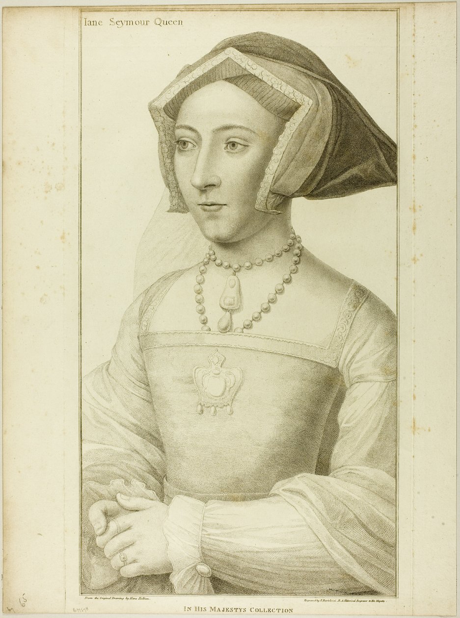 Dronning Jane Seymour av Francesco Bartolozzi