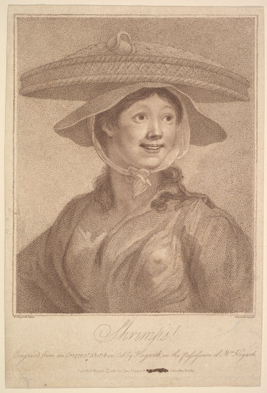 Shrimps!, [25. mars 1782], gjenutgitt 1790. av Francesco Bartolozzi