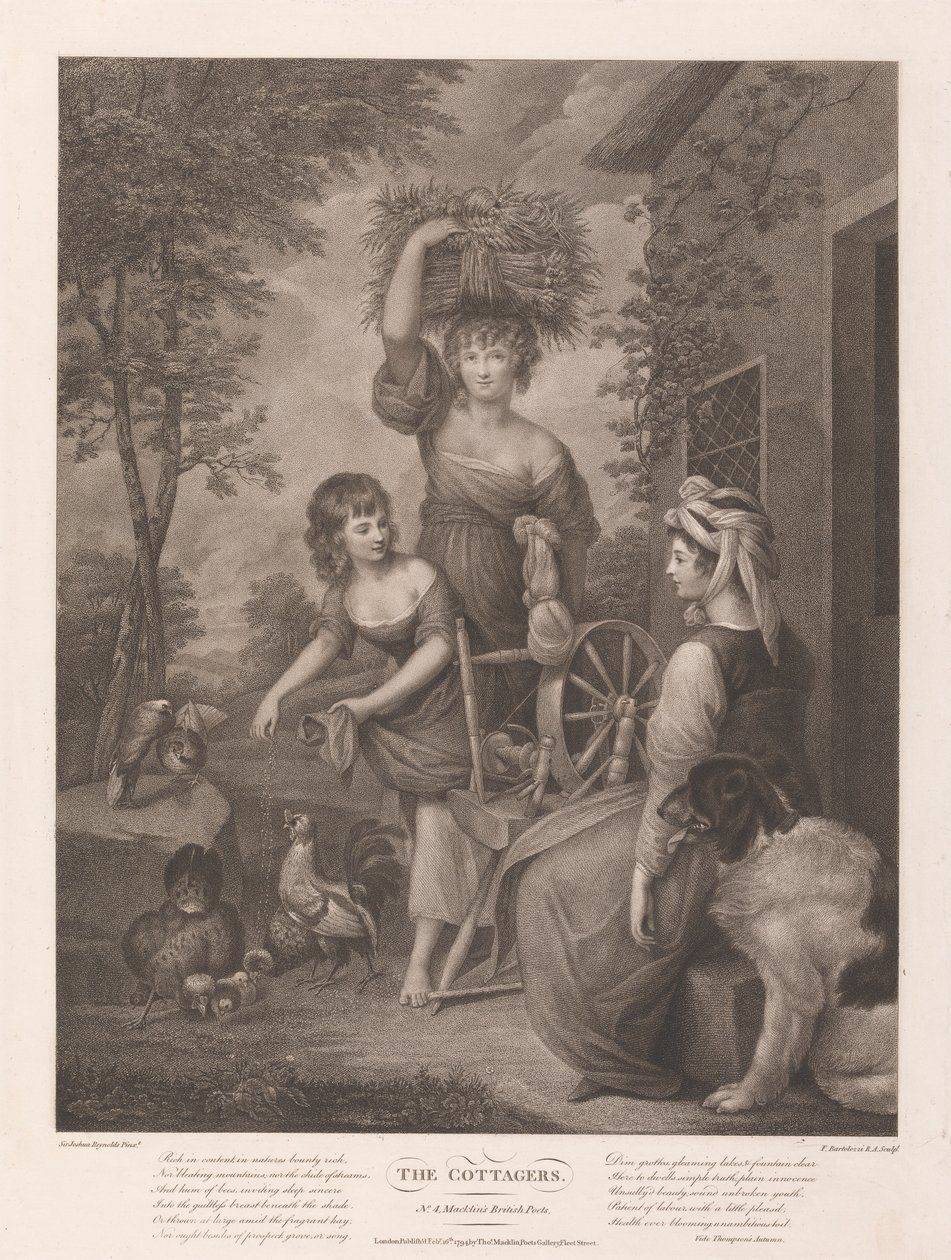 Hytteboerne av Francesco Bartolozzi