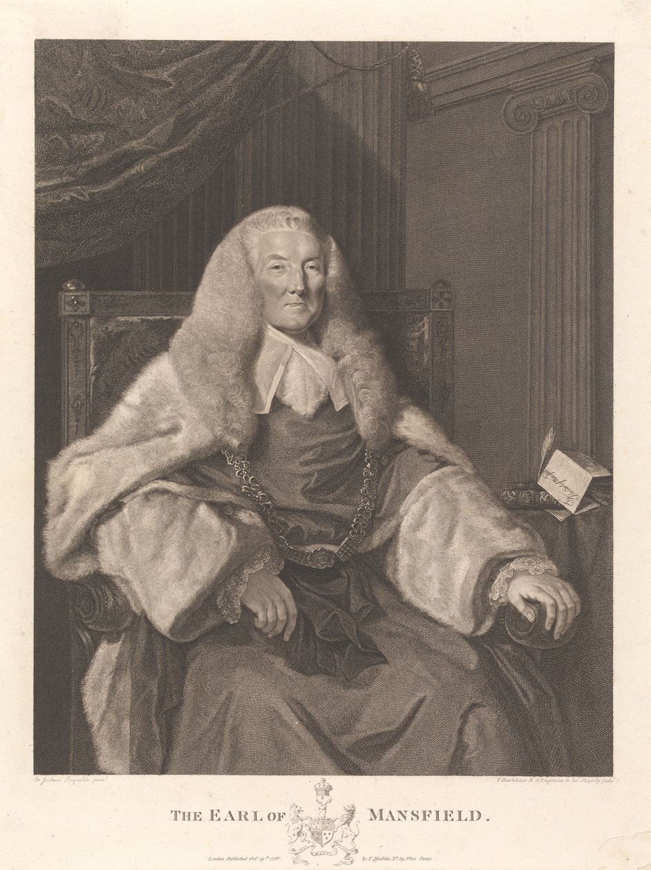 Jarlen av Mansfield av Francesco Bartolozzi