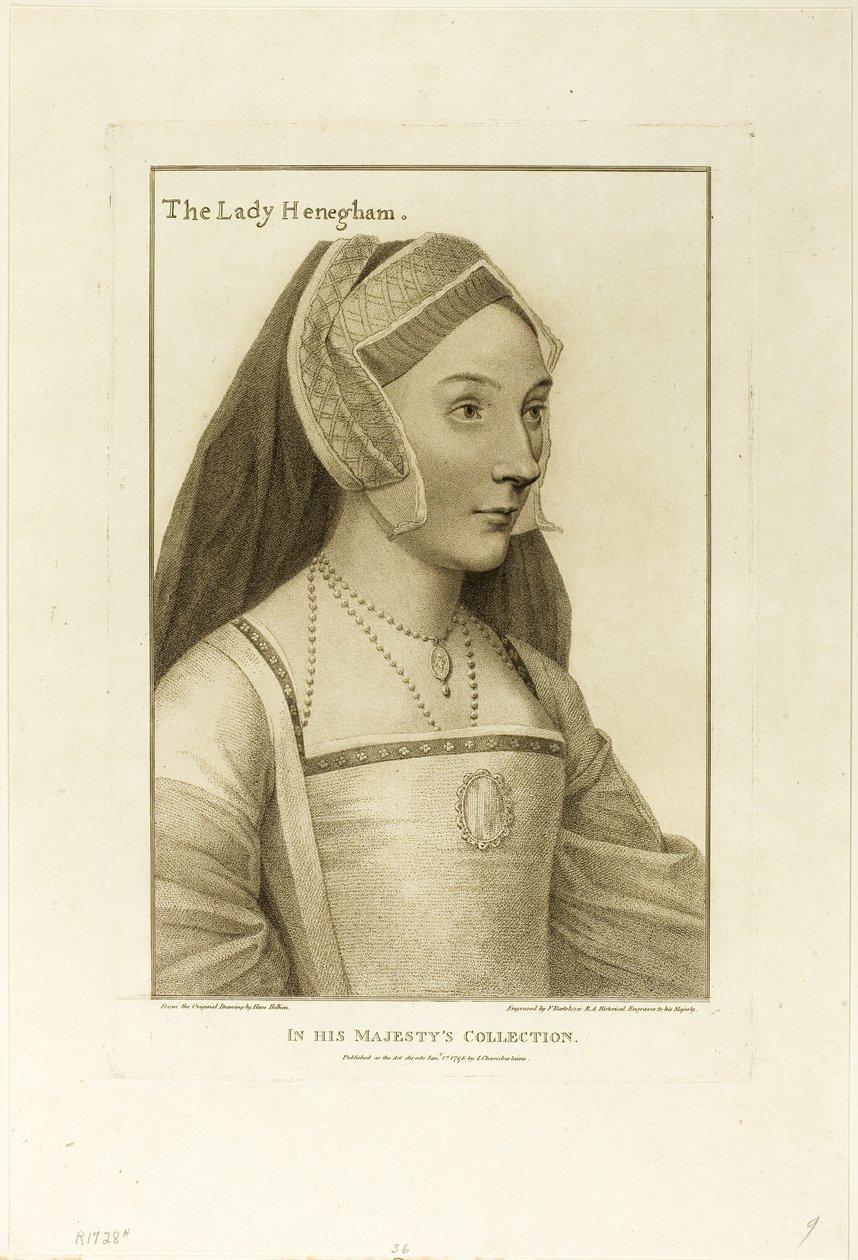 Lady Henegham av Francesco Bartolozzi