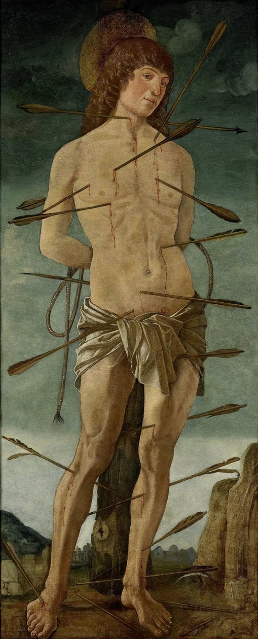 St Sebastian av Francesco Bonsignori (attributed to)