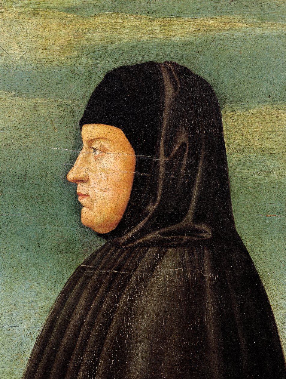 Portrett av Petrarch (Francesco Petrarca) (1304-74) (olje på panel) av Francesco Bonsignori