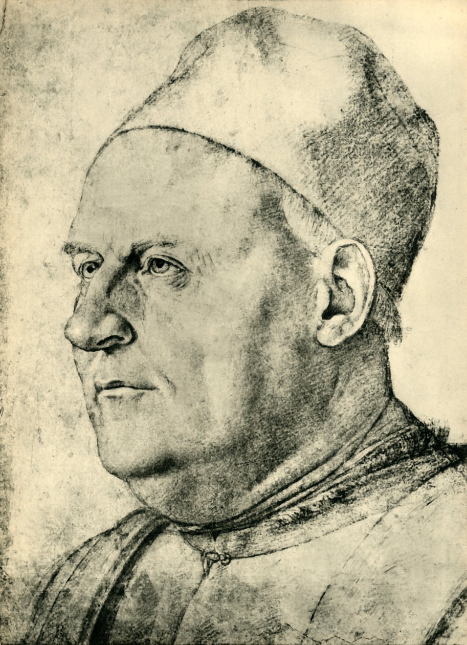 Portrett av en venetiansk senator, 1487, 1943. av Francesco Bonsignori
