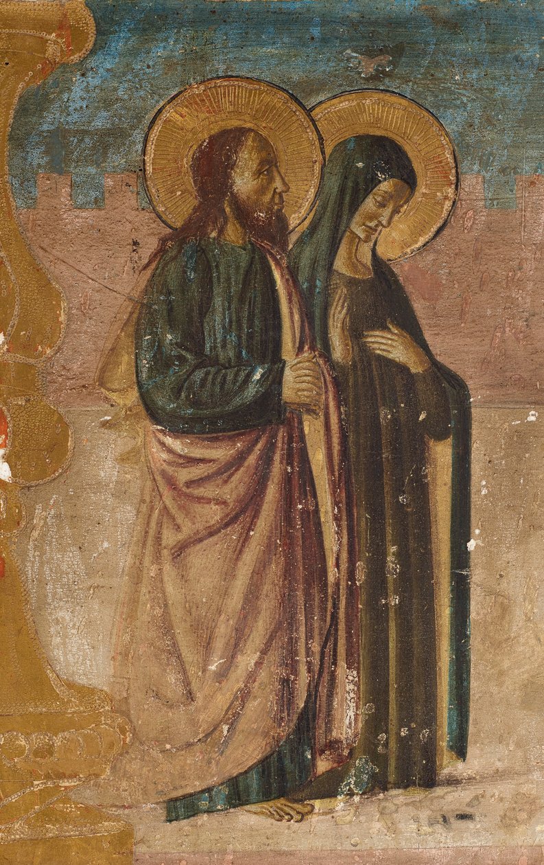 Hellige Anne og Joachim. av Francesco Botticini