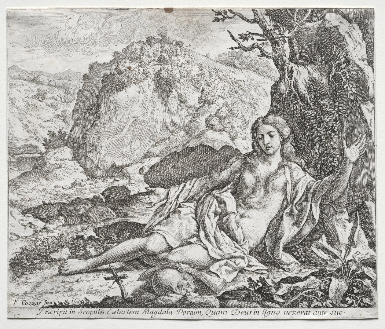 Den angrende Magdalen av Francesco Cozza