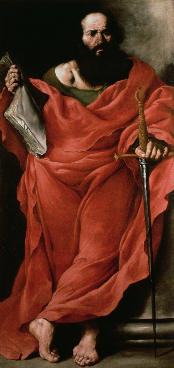 St. Paulus apostelen av Francesco Fracanzano
