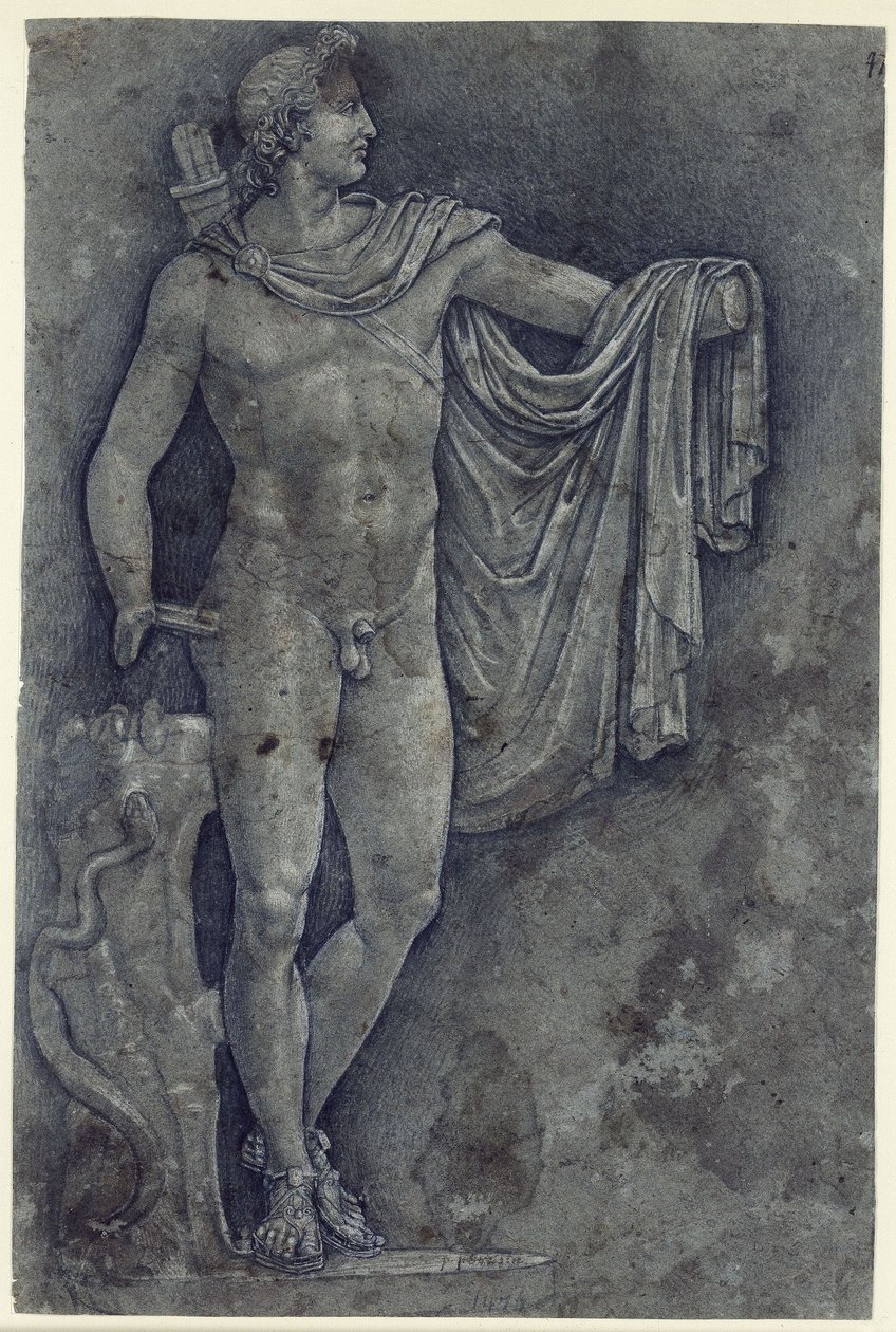 Apollo Belvedere av Francesco Francia