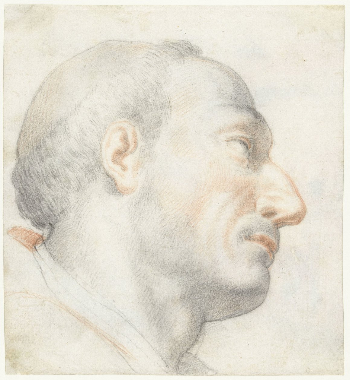 Sjefen for San Carlo Borromeo av Francesco Furini (attributed to)
