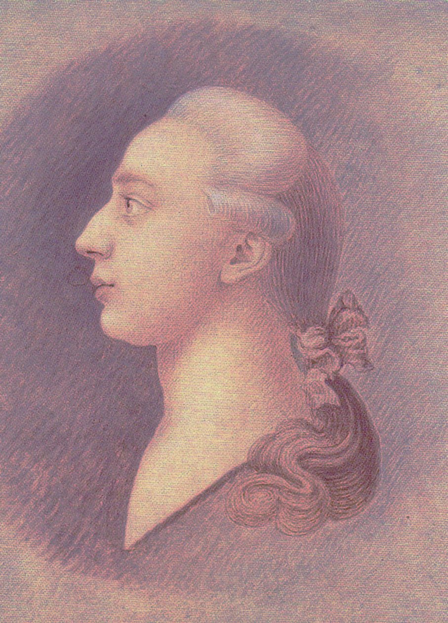 Portrett av Giacomo Casanova, ca. 1750 av Francesco Giuseppe Casanova