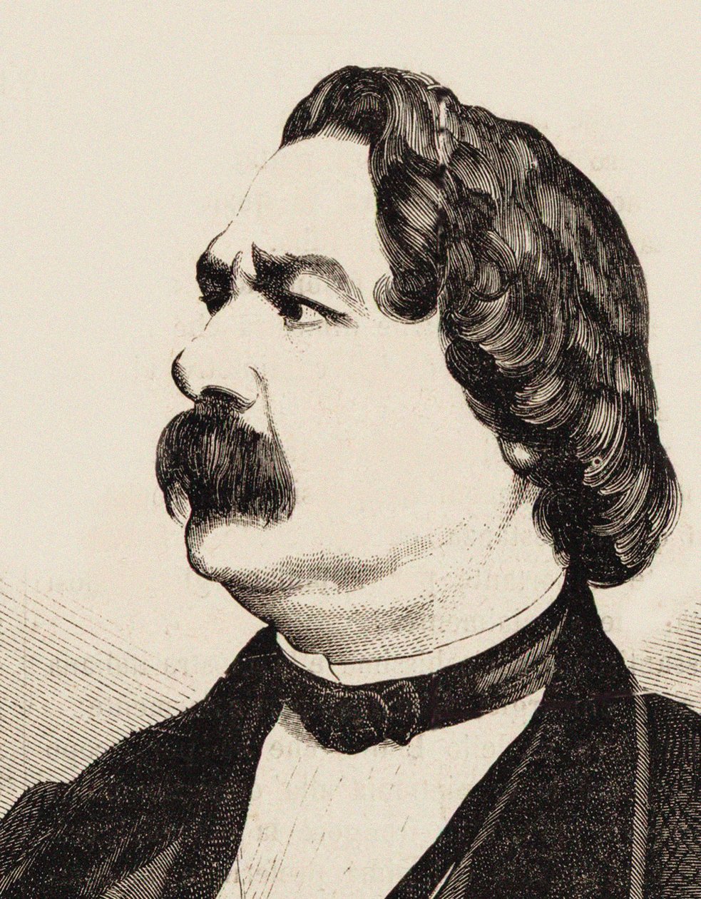 Portrett av komponisten Enrico Petrella 1813-1877, ca 1855. av Francesco Gonin