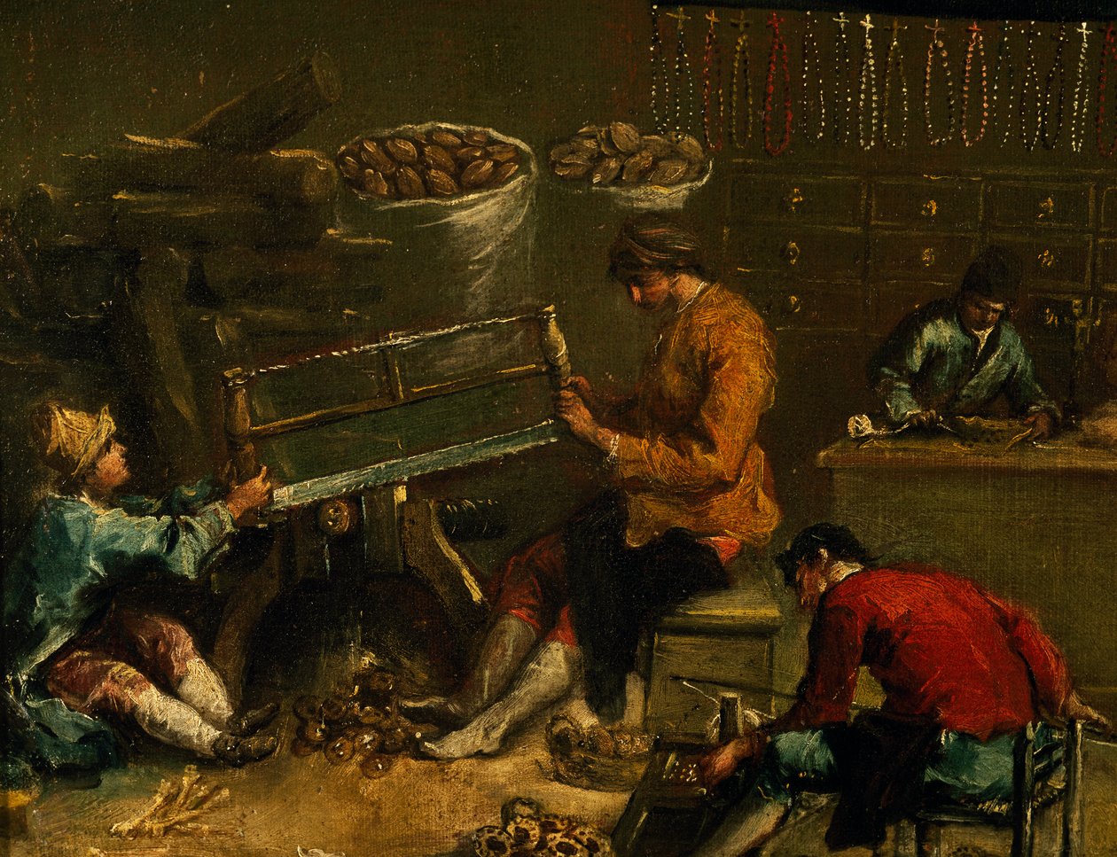Skilt til Guild of Coroneri av Francesco Guardi