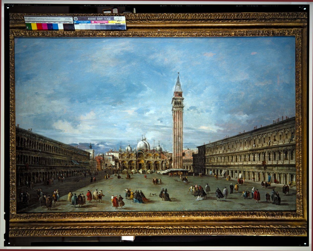 Markusplassen, Venezia av Francesco Guardi