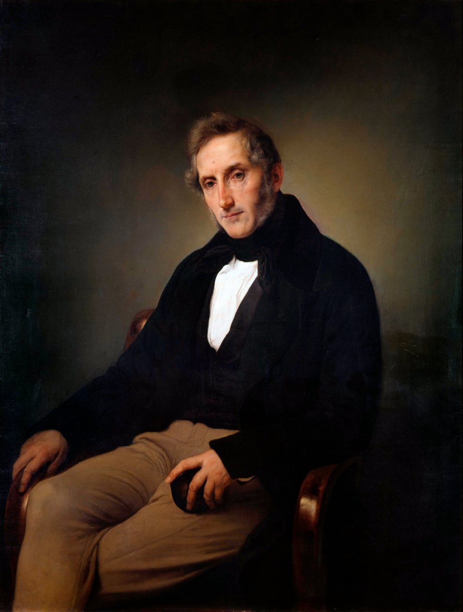 Portrett av Alessandro Manzoni Portrett av Alessandro Manzoni av Francesco Hayez