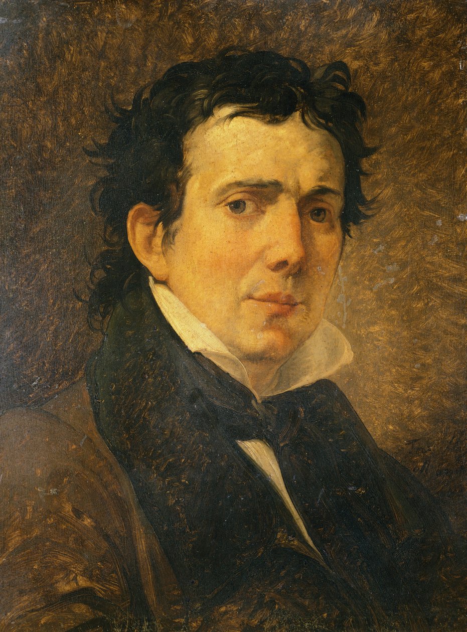 Portrett av Pompeo Marchesi av Francesco Hayez