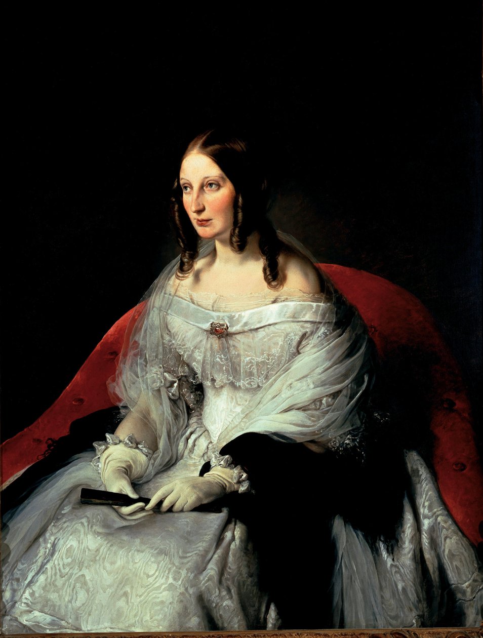 Portrett av Sarah Louise Strachan (1818-1881), prinsesse av Sant