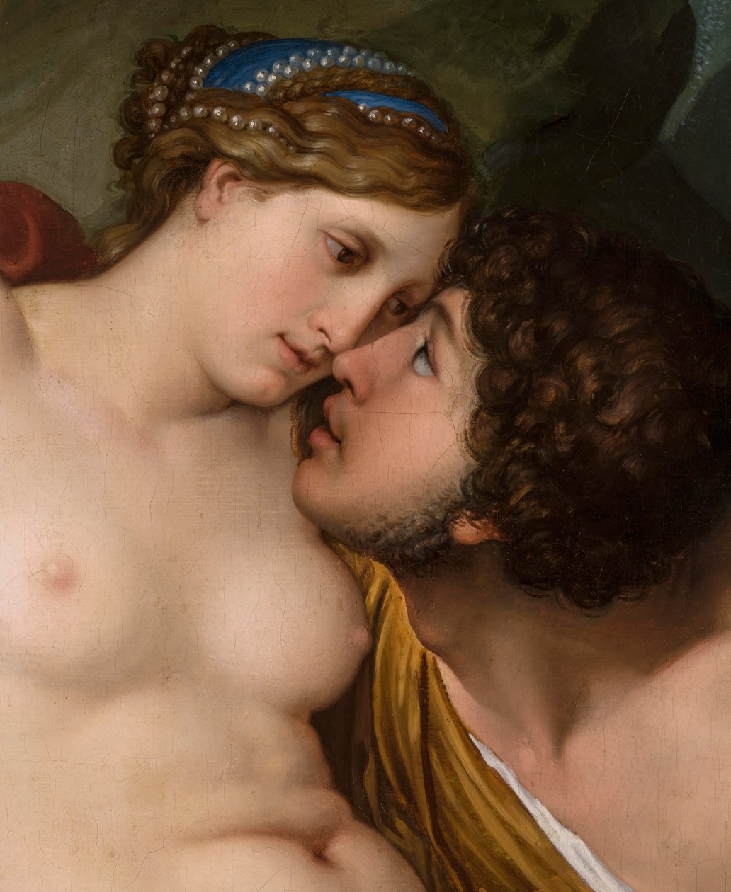 Rinaldo og Armida detalj, 1812-1813. av Francesco Hayez