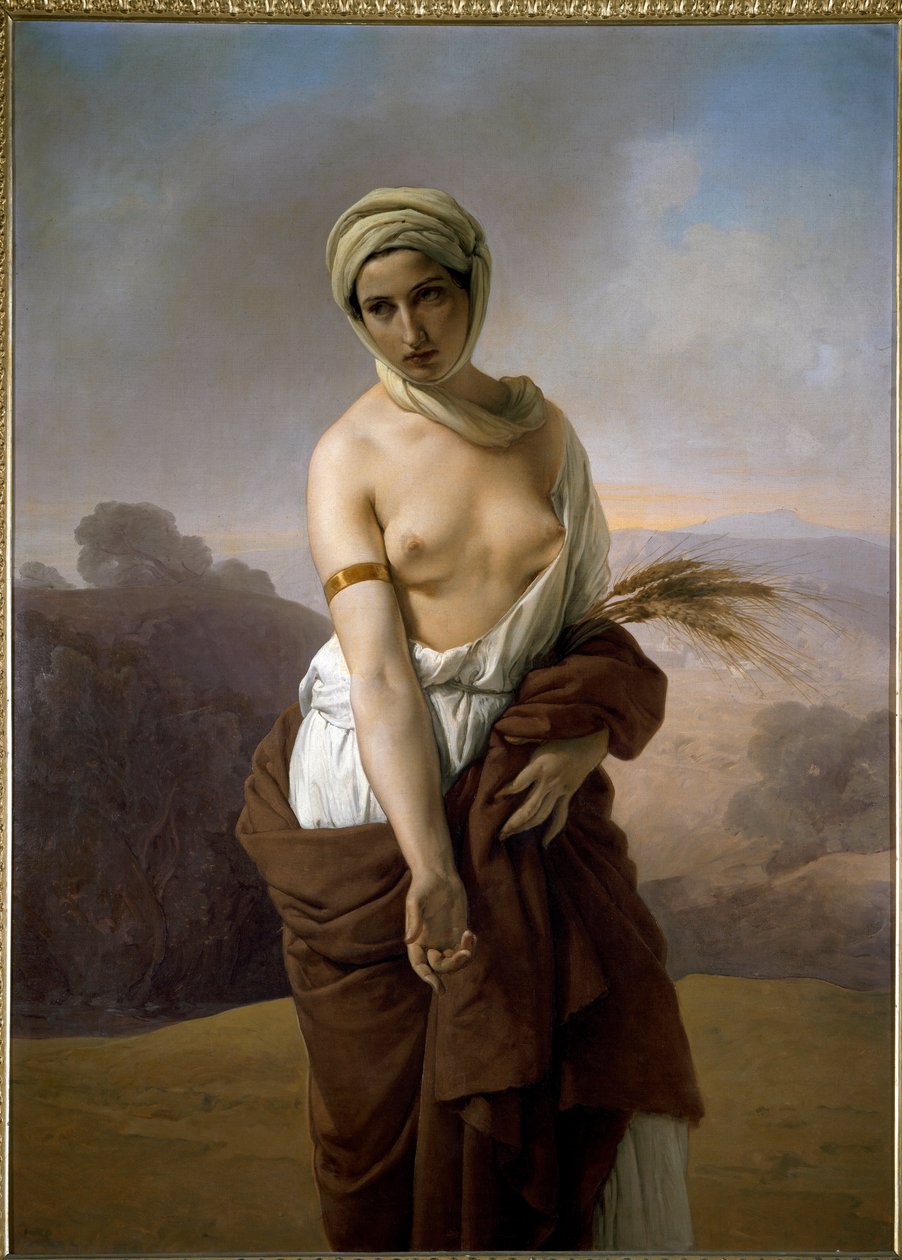 Ruth (olje på lerret av Francesco Hayez