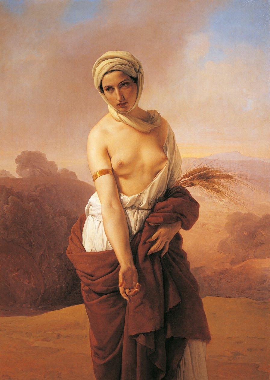 Ruth, av Francesco Hayez av Francesco Hayez