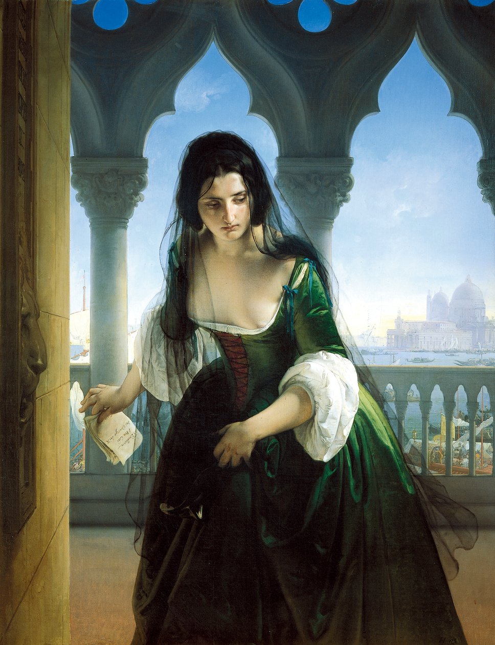 Hemmelig anklage av Francesco Hayez