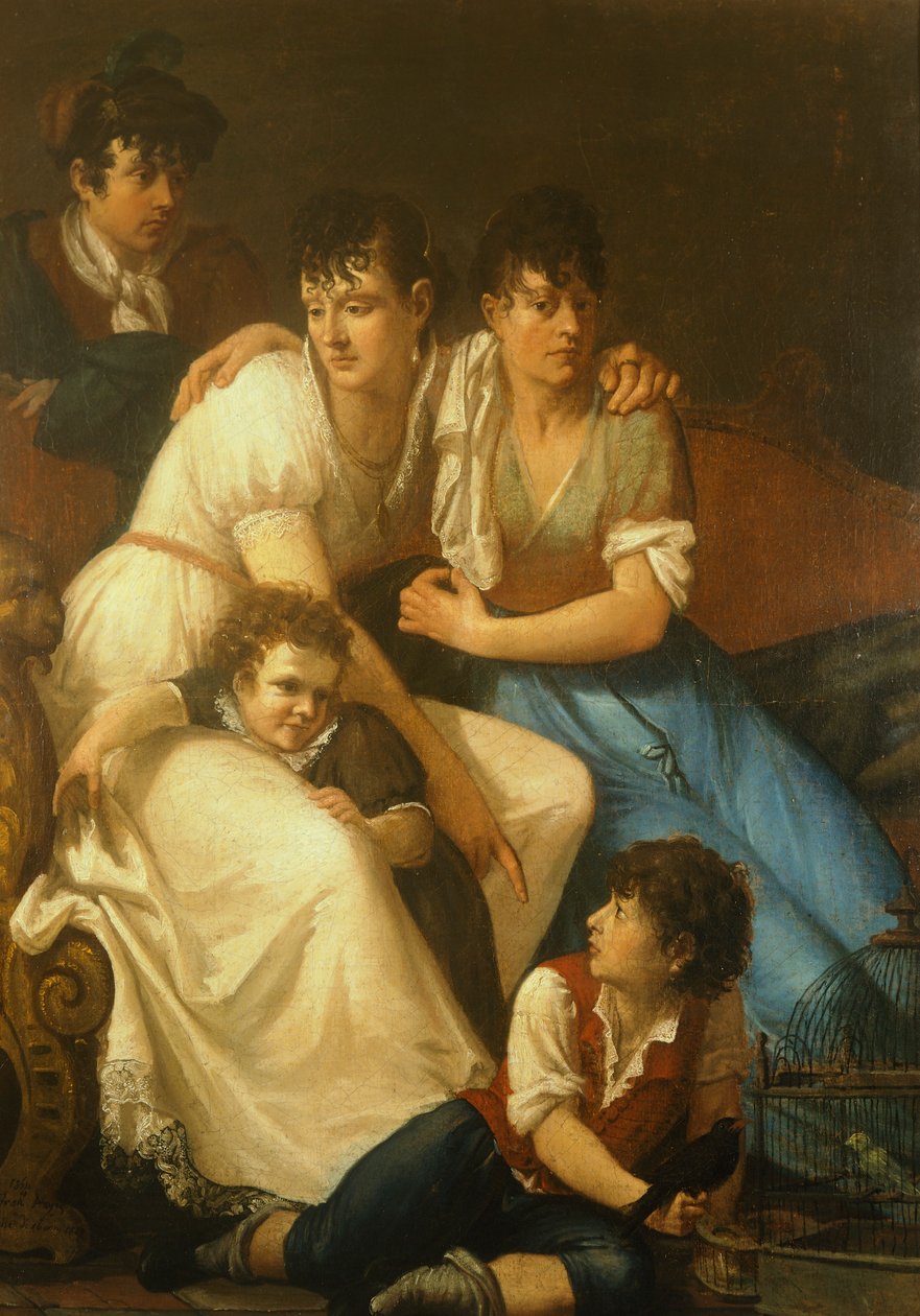 Hayez-familien av Francesco Hayez