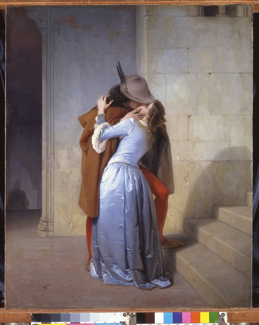 Kysset, 1859 av Francesco Hayez